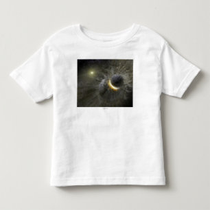 T-shirt Pour Les Tous Petits Collision de l'espace du concept de l'artiste chez
