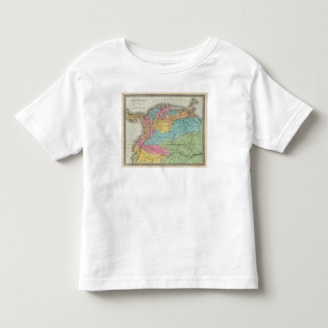 T-shirt Pour Les Tous Petits Colombie (Devant)