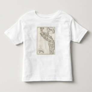 T-shirt Pour Les Tous Petits Colombie-Britannique de l'Orégon Washington