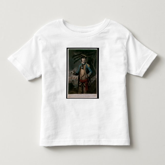 T-shirt Pour Les Tous Petits Colonel Benoît Arnold, pub. Londres, 1776 (Devant)