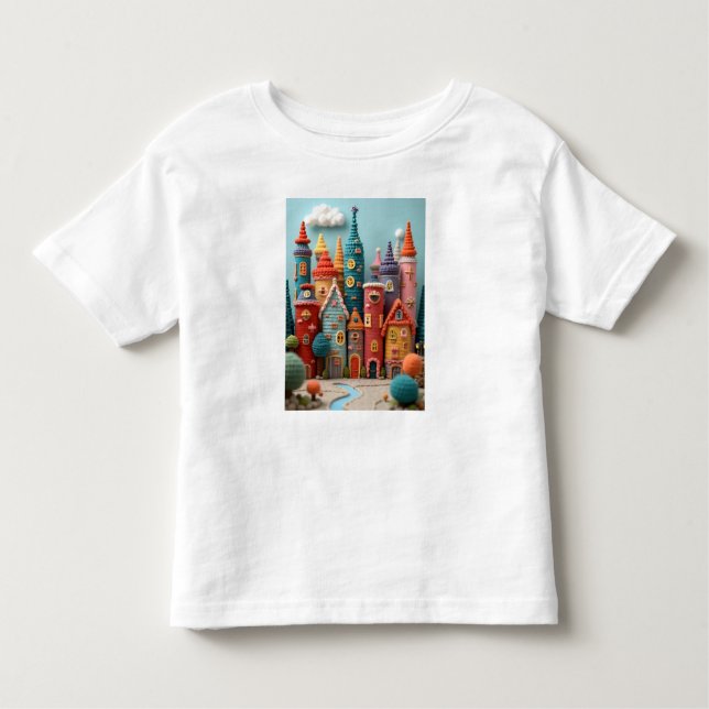 T-shirt Pour Les Tous Petits Colonie pour enfants (Devant)