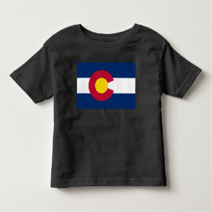 T-shirt Pour Les Tous Petits Colorado : Le drapeau américain du centenaire