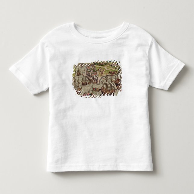T-shirt Pour Les Tous Petits Combat naval (Devant)
