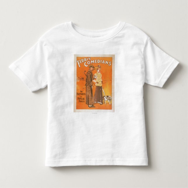 T-shirt Pour Les Tous Petits Comédiens de Ferris "stimulateurs aux prix (Devant)