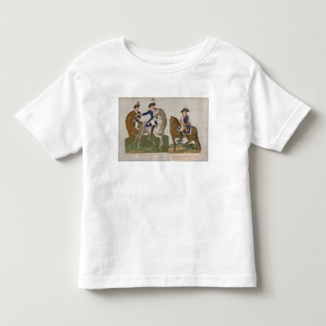 T-shirt Pour Les Tous Petits Commandant de l'armée et officier (Devant)