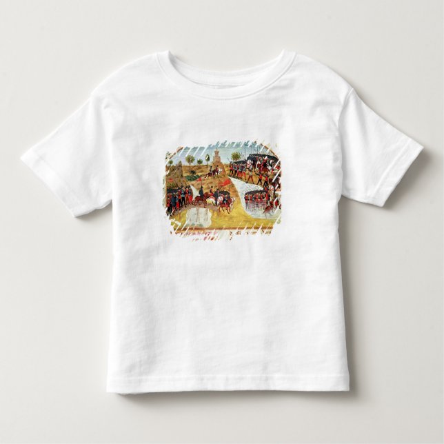 T-shirt Pour Les Tous Petits Comment Alexandre le grand a croisé Tigre (Devant)