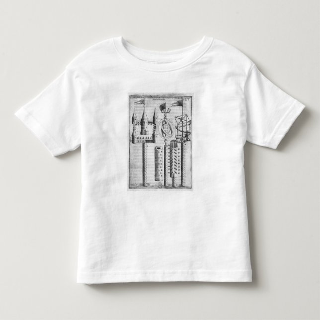 T-shirt Pour Les Tous Petits Comment placer des feux d'artifice (Devant)