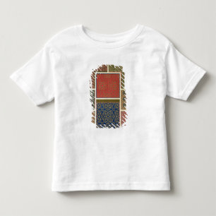 T-shirt Pour Les Tous Petits Compartiments et frontières en bois, 'd'art arabe