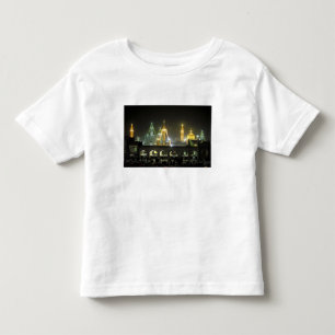 T-shirt Pour Les Tous Petits Complexe du sanctuaire de l'Imam Reza la nuit, Mac