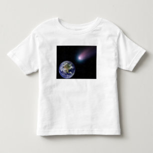 T-shirt Pour Les Tous Petits Composé de Digitals d'un titre de comète vers l'