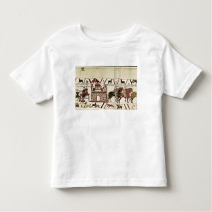 T-shirt Pour Les Tous Petits Comte Harold de tapisserie de Bayeux au duc de la