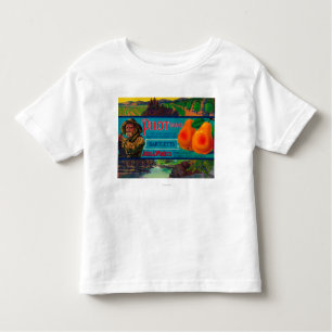 T-shirt Pour Les Tous Petits Comté pilote de LabelEl Dorado de caisse de poire,