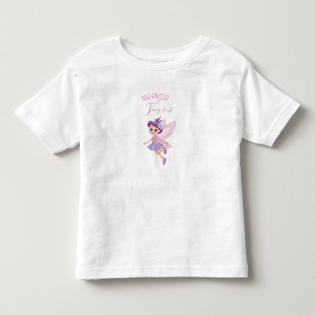 T-shirt Pour Les Tous Petits con diseño fairy  (Devant)