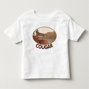 T-shirt Pour Les Tous Petits Concentration - Cougar