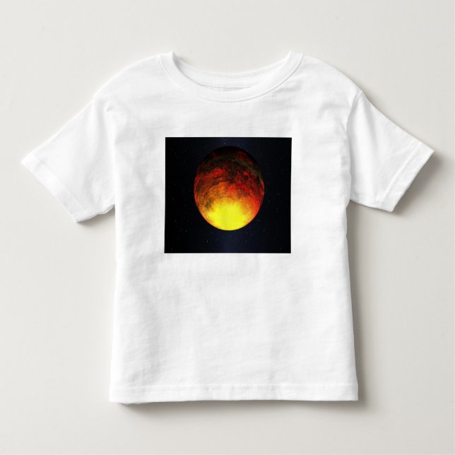 T-shirt Pour Les Tous Petits Concept artistique de Kepler-10b (Devant)