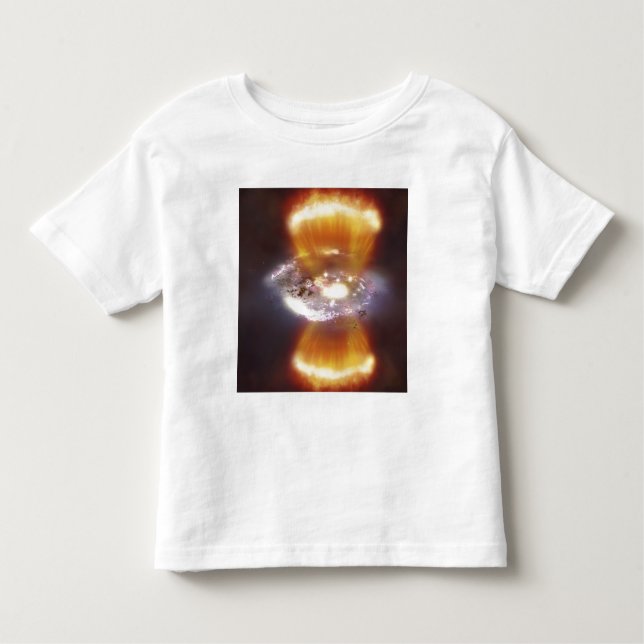 T-shirt Pour Les Tous Petits Concept artistique d'une galaxie (Devant)