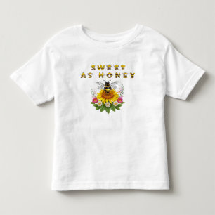 T-shirt Pour Les Tous Petits 🐝 Conception Abeille Pour Vêtements Quotidien Enf