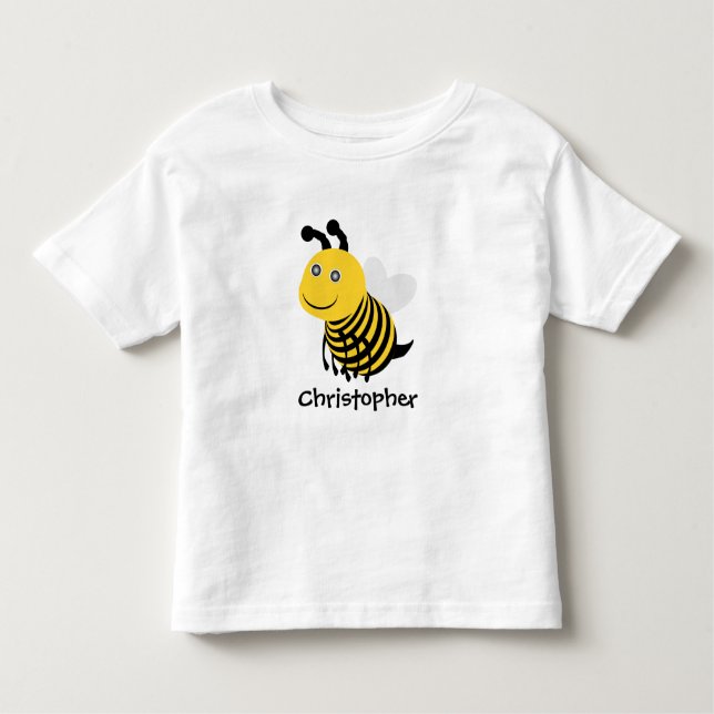 T-shirt Pour Les Tous Petits Conception d'abeilles (Devant)
