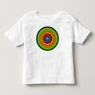 T-shirt Pour Les Tous Petits Conception d'art mandala abstrait pointillé-65904