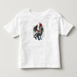 T-shirt Pour Les Tous Petits Conception de créature fantastique de dragon mysti