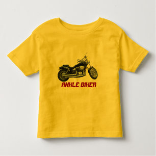 T-shirt Pour Les Tous Petits Conception de moto Ankle Biker pour enfants amusan
