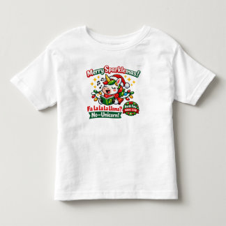 T-shirt Pour Les Tous Petits Conception de Noël Licorne