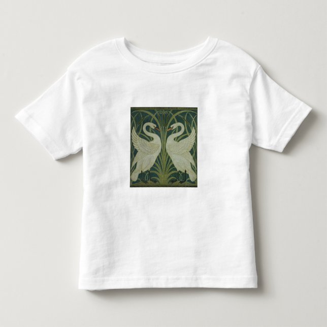 T-shirt Pour Les Tous Petits Conception de papier peint de "cygne, de (Devant)