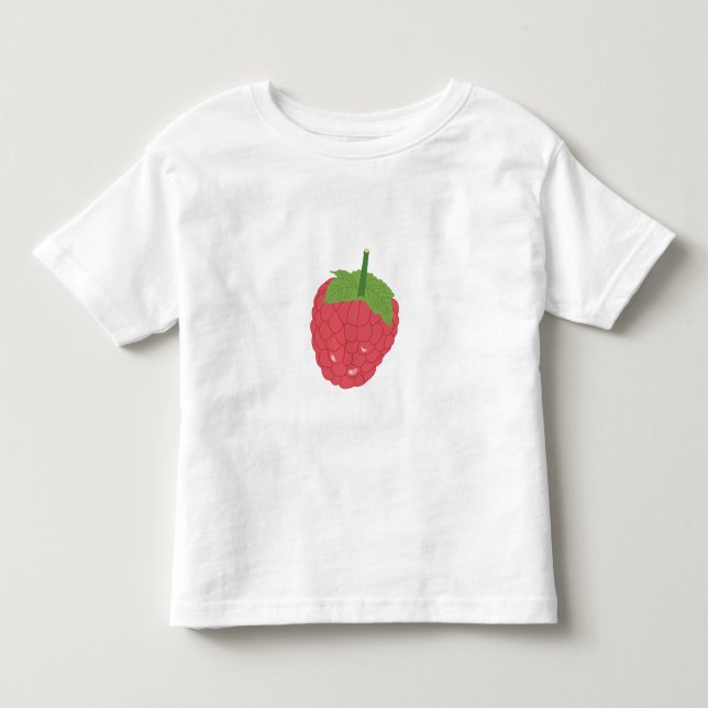 T-shirt Pour Les Tous Petits Conception des fruits de framboise (Devant)
