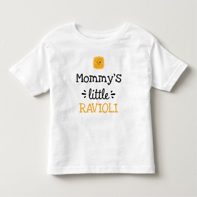 T-shirt Pour Les Tous Petits Conception Personnalisée | Les Petits Raviolis de  (Devant)