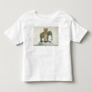 T-shirt Pour Les Tous Petits Conception pour la fontaine d'éléphant