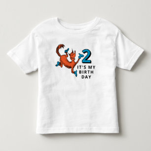 T-shirt Pour Les Tous Petits Confettis de personnages du Dr Seuss Anniversair