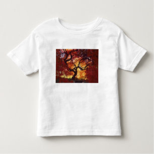 T-shirt Pour Les Tous Petits Connecticut : Darien, acre d'érable japonais