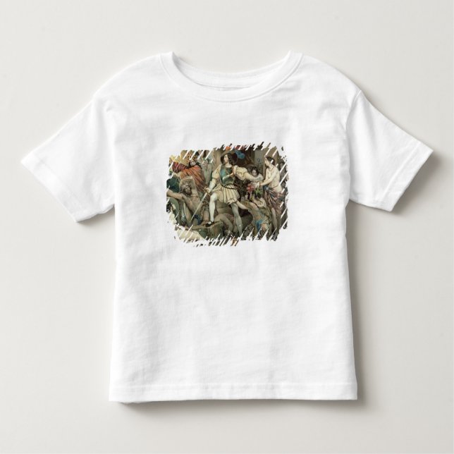 T-shirt Pour Les Tous Petits Conquête du Mexique (Devant)