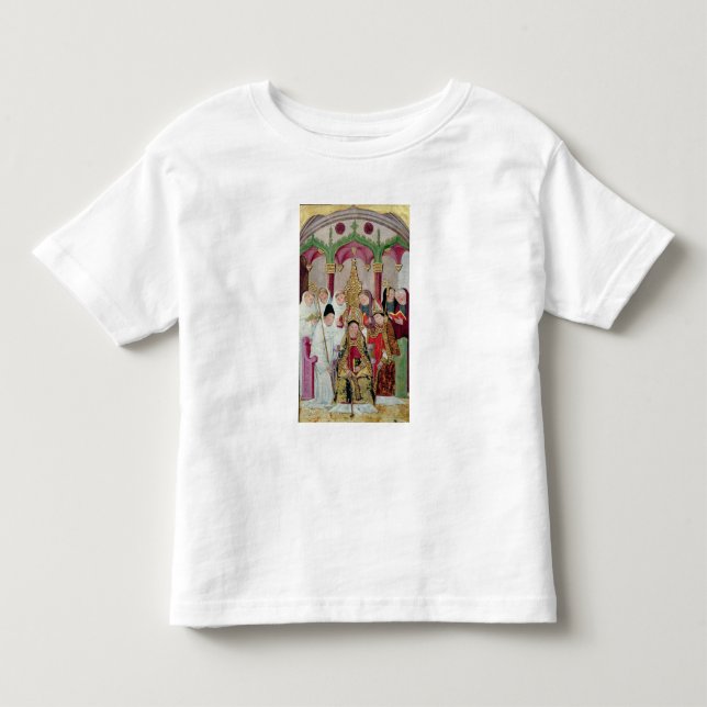 T-shirt Pour Les Tous Petits Consécration d'un évêque, école Valencian (Devant)