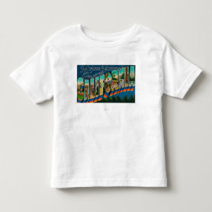 T-shirt Pour Les Tous Petits Conserve nationale de Mojave, la Californie