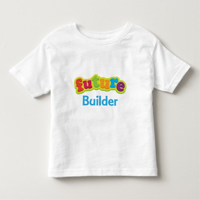 T-shirt Pour Les Tous Petits Constructeur (avenir) pour l'enfant (Devant)