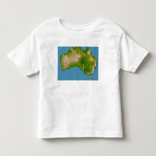 T-shirt Pour Les Tous Petits Continent de l'Australie