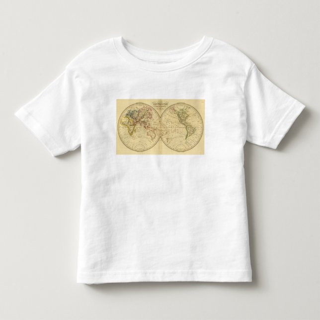 T-shirt Pour Les Tous Petits Continents (Devant)