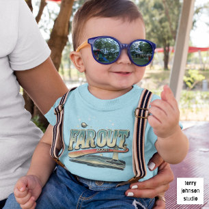 T-shirt Pour Les Tous Petits Continuez sur les 60 ans rétro de Truckin Personna