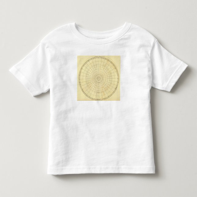 T-shirt Pour Les Tous Petits Contour d'hémisphère sud (Devant)