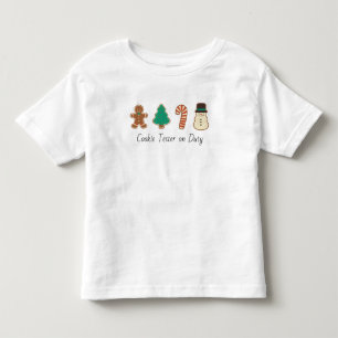 T-shirt Pour Les Tous Petits Cookie de Noël familial correspondant