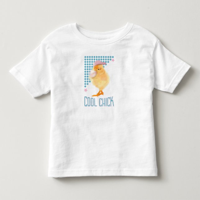 T-shirt Pour Les Tous Petits Cool bébé poussin (Devant)