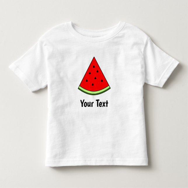 T-shirt Pour Les Tous Petits Cool et Tasty Watermelon garçon et fille cadeau (Devant)