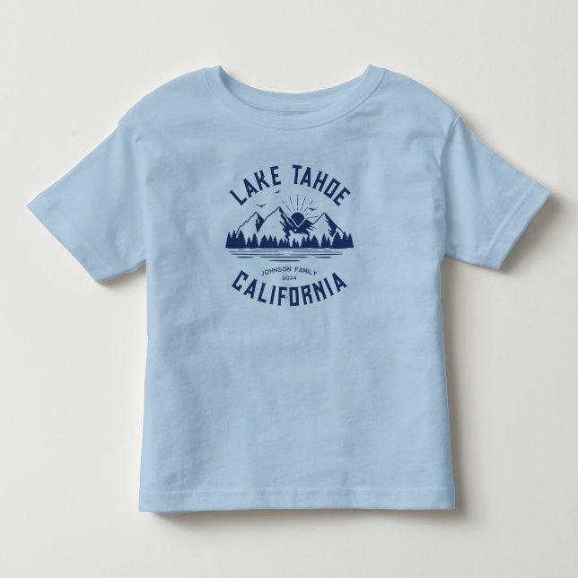 T-shirt Pour Les Tous Petits Correspondance de groupe de vacances sur mesure Fa (Devant)