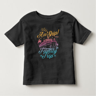T-shirt Pour Les Tous Petits Correspondance de groupe de voyage de croisière su