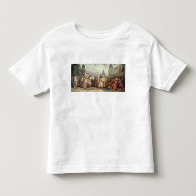 T-shirt Pour Les Tous Petits Cortège de dimanche de paume (Devant)