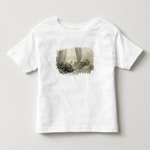 T-shirt Pour Les Tous Petits Cosaques d'Azov embarquant un corsaire turc