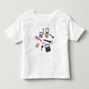 T-shirt Pour Les Tous Petits Cosmétique / maquillage illustration