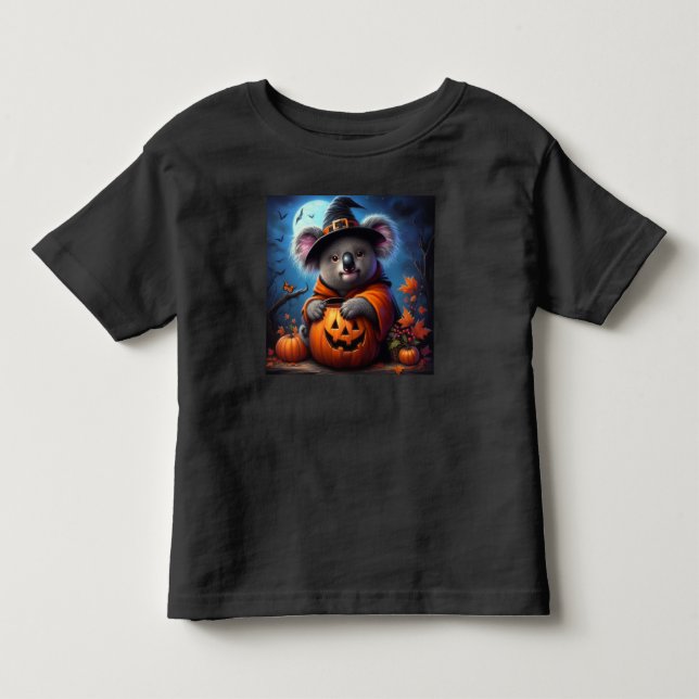 T-shirt Pour Les Tous Petits Costume Koala Halloween (Devant)