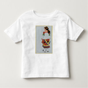 T-shirt Pour Les Tous Petits Costumez la conception pour Girl rurale, 1922 (Li